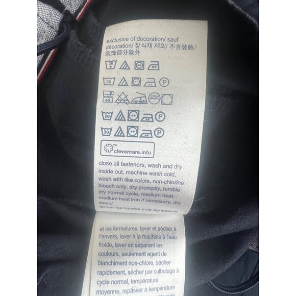 Tommy Hilfiger Adaptive Mens Pants Navy Chinos Seated Wear Collection 34/32 - Picture 11 of 16